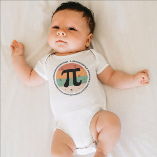 3.14 Nationaler Pi-Tag-Design - Pi-Tag-Geschenkide Baby Strampler