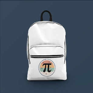 3.14 Nationaler Pi-Tag-Design - Pi-Tag-Geschenkide Bedruckter Rucksack