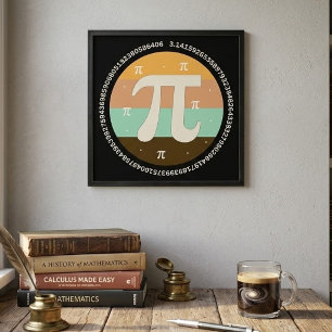 3.14 Nationaler Pi-Tag-Design - Pi-Tag-Geschenkide Leinwanddruck