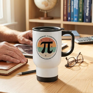 3.14 Nationaler Pi-Tag-Design - Pi-Tag-Geschenkide Reisebecher