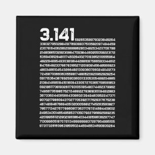 3.14 Pi Tag Mathematik Irrationale Nummer Pi Magnet