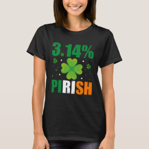 3 14 Pirish St Patrick s Math Geek Irischer Mathe T-Shirt