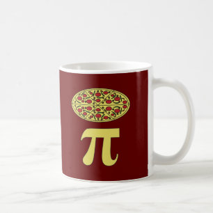 3.14 Pizza Pie Pi Pun Funny Math Joke Kaffeetasse