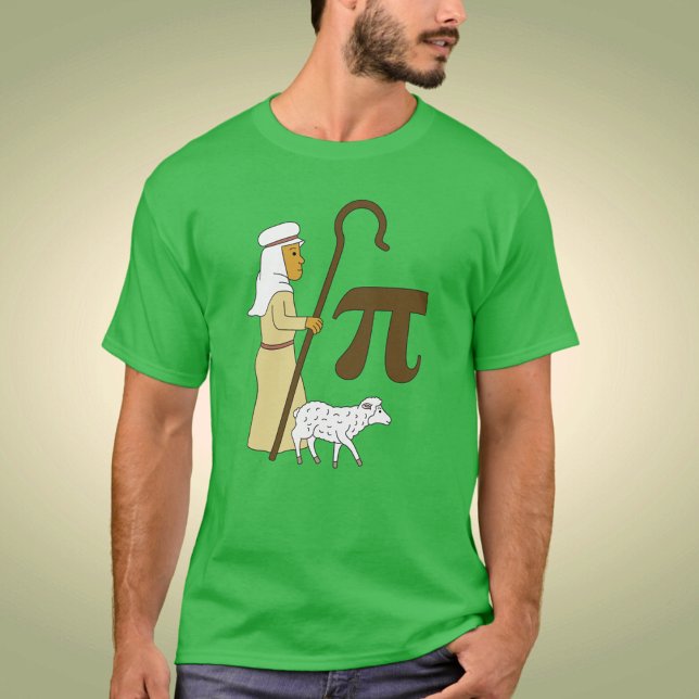 3.14 Shepherd's Pie Pi Pun Funny Math Joke T-Shirt (Von Creator hochgeladen)