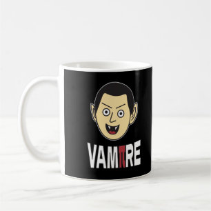 3.14 Vampire Pi Pun Funny Math Joke Kaffeetasse