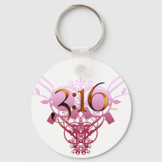 3:16 Schlüsselkette für Herzschlag Schlüsselanhänger