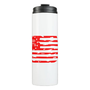 3% 1776 Flag #USAPatriotGraphics © Thermosbecher