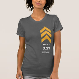 3.21 Abwärtssyndrom Bewusstsein T - Shirt Frauen T