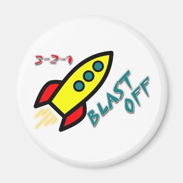 3-2-1 BLAST OFF MAGNET (Vorne)