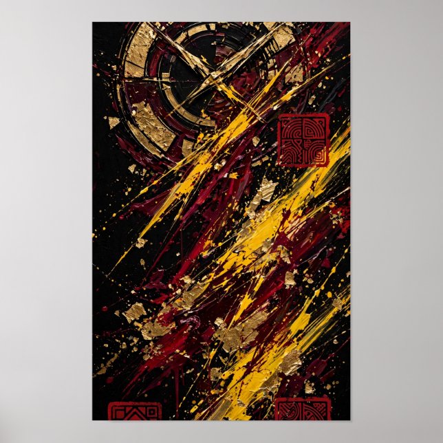 3:33 Uhr No. 2 — Statik Poster (Vorne)