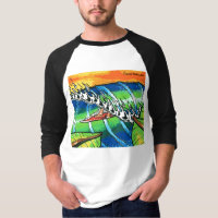 3/4 Hülse Raglan "Feuer-Himmel-Rohr "