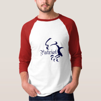 3/4 Raglan-Hülsen-Patriot-T - Shirt