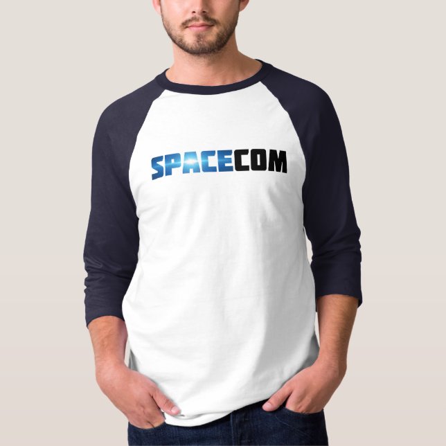 3/4 Sleeve Raglan SpaceCom T - Shirt (Vorderseite)