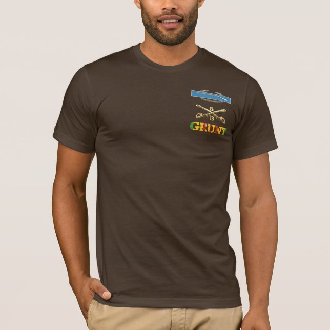 3/5. Cavalry M113 CIB Grunt Shirt (Vorderseite)