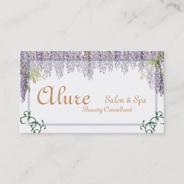 3.5 "x2.0" Visitenkarte Frühjahr (Vorderseite)