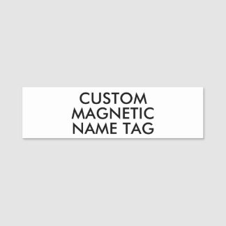 3,5" x 1" benutzerdefinierte magnetische Namenssch Namensschild