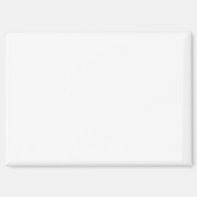 3,5" x 2,5" Rechteck Magnet Magnet (Vorderseite)
