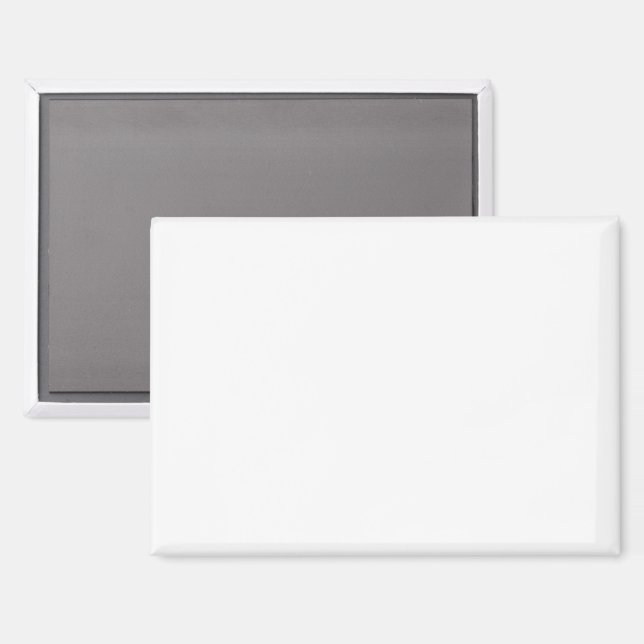 3,5" x 2,5" Rechteck Magnet Magnet (Vorderseite/Rückseite)