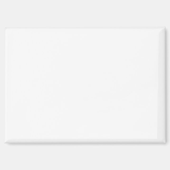 3,5" x 2,5" Rechteck Magnet Magnet (Vorderseite)