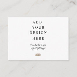 3.5 x 2.5 Umschließungskarten Begleitkarte