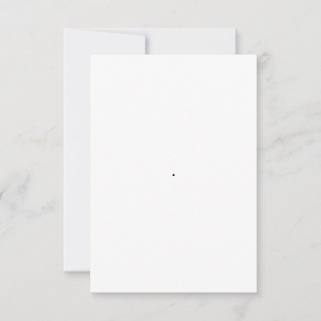 3,5" x 5" flache Save-The-Date-Karte Save The Date (Vorderseite)