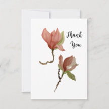 3,5 Zoll x 5 Zoll Flat Dankeschön Karte