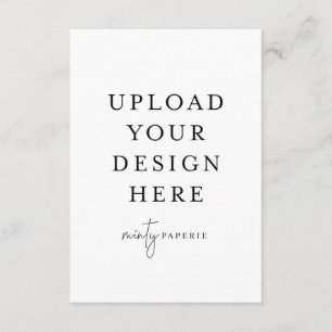 3,5 Zoll x 5 Zoll Umschließungskarte - Portrait Begleitkarte