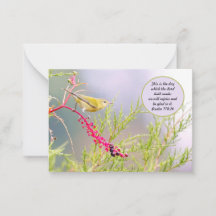 3.5x2.5 Hübsche Bibelversionen Hinweis Kartenauslö