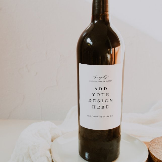 3,5x4" Wein und feine Weinetiketten Weinetikett (Von Creator hochgeladen)