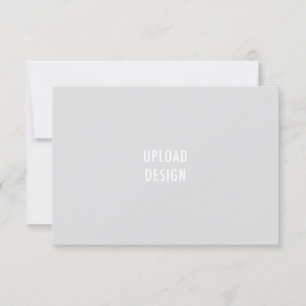 3.5x5 Flachkartenlandschaft Design hochladen Einladung