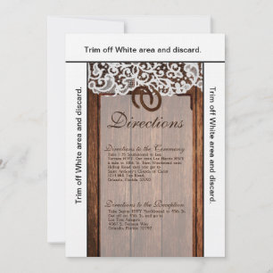 3.5x6 Anfahrt Kartenpferdschuhe auf dem Stallholzl Einladung