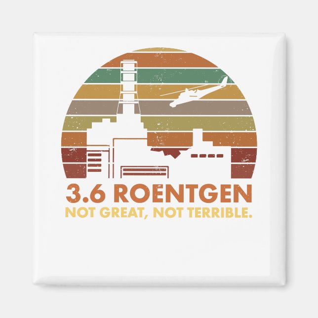 3.6 Roentgen nicht groß, nicht schrecklich Tschern Magnet (Vorne)