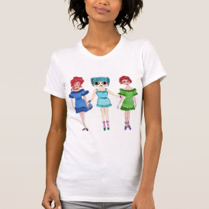 3 ABEND VON MÄDCHENFREUNDEN T-Shirt