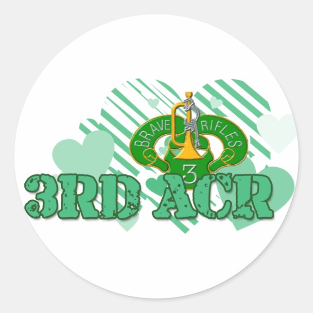 3. ACR RUNDER AUFKLEBER (Vorderseite)