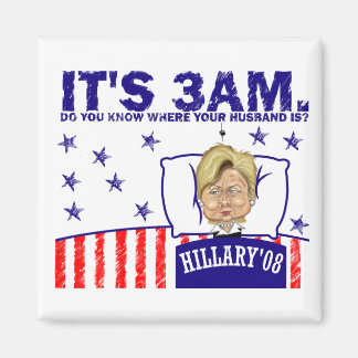 3-AM-HILLARY Magnet