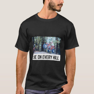 3 Auf jedem Hügel Die Rad T-Shirt