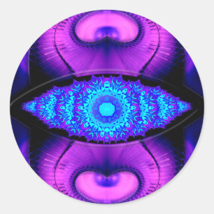 3. Auge Runder Aufkleber