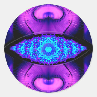 3. Auge Runder Aufkleber