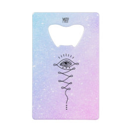 *~* 3 Augen zur Erleuchtung und Nirvana * Geldbeutel Flaschenöffner