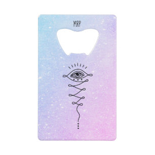 *~* 3 Augen zur Erleuchtung und Nirvana * Geldbeutel Flaschenöffner