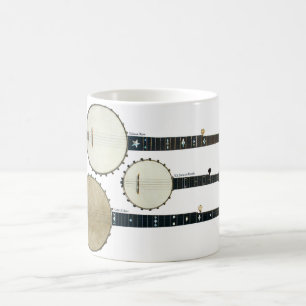 3 Banjo-Tasse Tasse