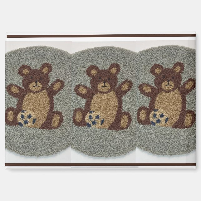3 BÄREN FÜR METALLDOLLHÄUSER MAGNET (Vorderseite)