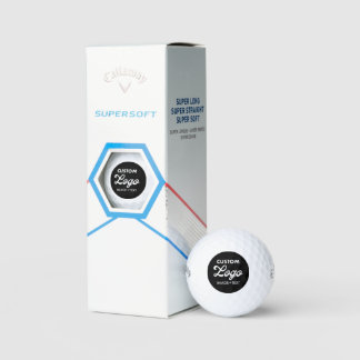 3 Benutzerdefiniertes Logo-Foto Abruf Supersoft-Go Golfball