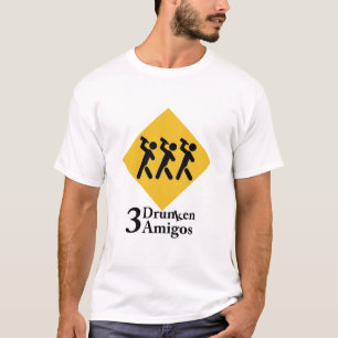 3 betrunkene Freunde T-Shirt