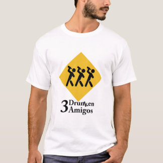 3 betrunkene Freunde T-Shirt