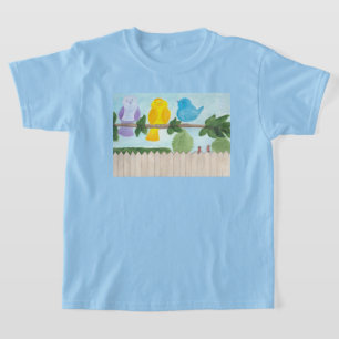 3 Bunte Vögel für Kinder T-Shirt