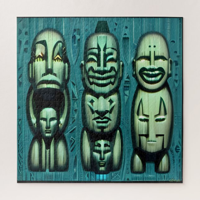 3 Cannibals Redux II Puzzle (Vertikal)