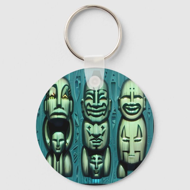 3 Cannibals Redux II Schlüsselanhänger (Vorderseite)