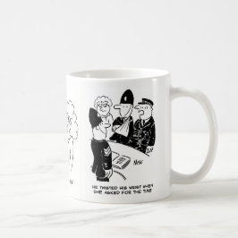 3 Cartoon der Sonnenpolizei zum Thema "Zeit" Kaffeetasse