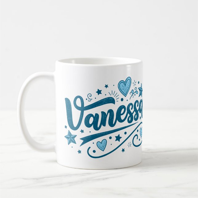 3 Color Vanessa 1 Kaffeetasse (Links)